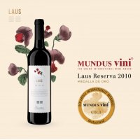 LAUS Tinto Reserva 2010 galardonado con Medalla de Oro en la Cata de Primavera del Concurso Internacional MUNDUS VINI 2017.