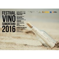 EL cartel de la decimosptima edicin y toda la campaa de comunicacin del Festival Vino Somontano se basa en el mensaje encontrado en una botella de vino Somontano.